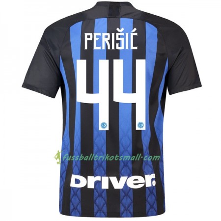 Günstige Fußballtrikots Inter Mailand Perisic 44 2018-2019 Kurzarm Heimtrikotsatz kaufen